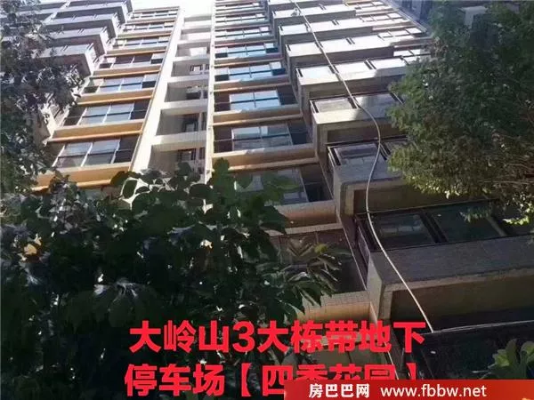 新盘！大岭山长岭街小产权房（四季花园）三大栋封闭式花园小区，对面就是商品房【森湖翠珑湾】