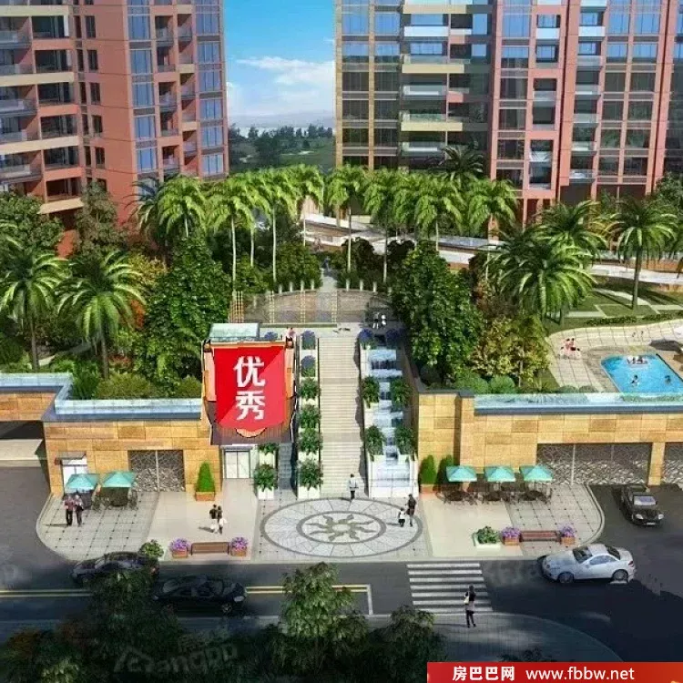 深圳龙岗龙东壹号3栋花园小区房，4.5米层高复式,空中花园，游泳池